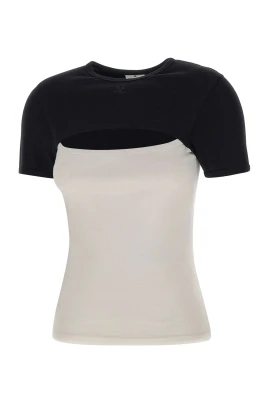 Slash Contrast T-shirt