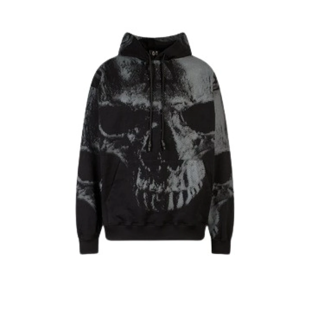 44 Label Group Hoodie med dragkedja Black, Herr