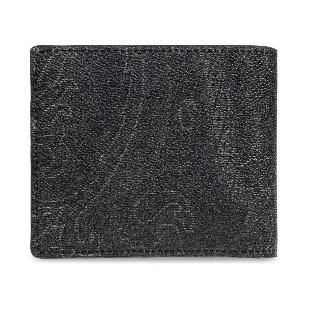 ETRO Portemonnee met interne print Black Heren
