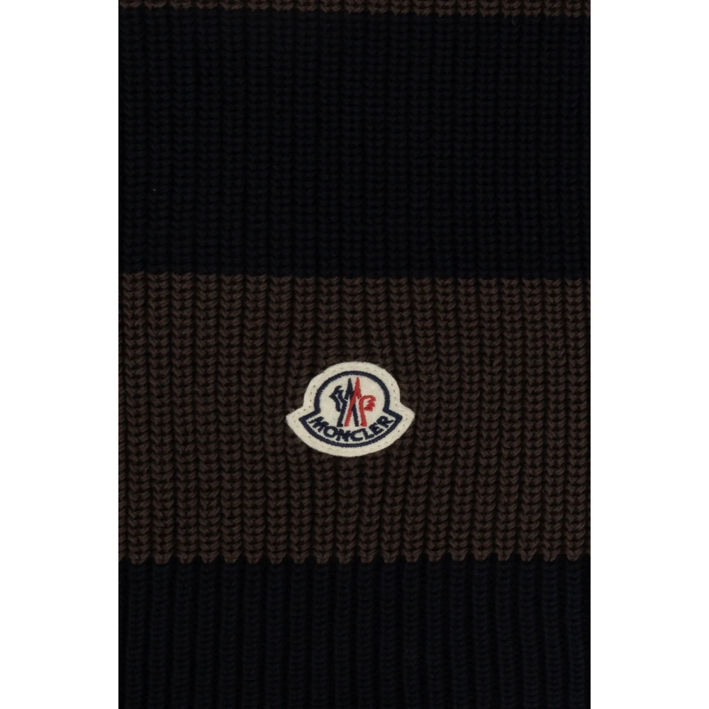 Moncler Katoenen sjaal Brown Heren