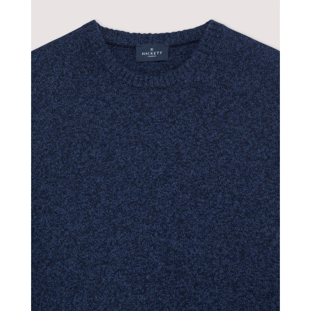 Hackett Stijlvolle Pullover Sweater Blue Heren