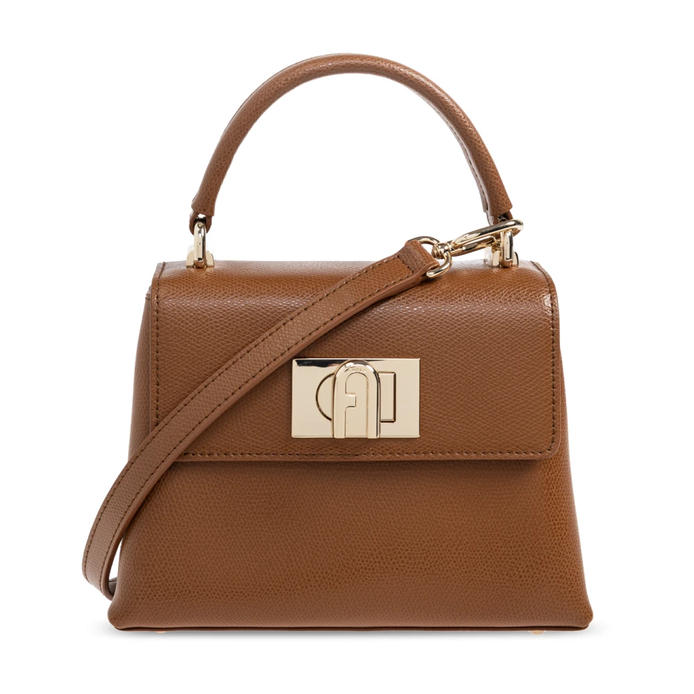 Furla Women's Brown 1927 Mini Handbag - Handbags - One Size - Bags
