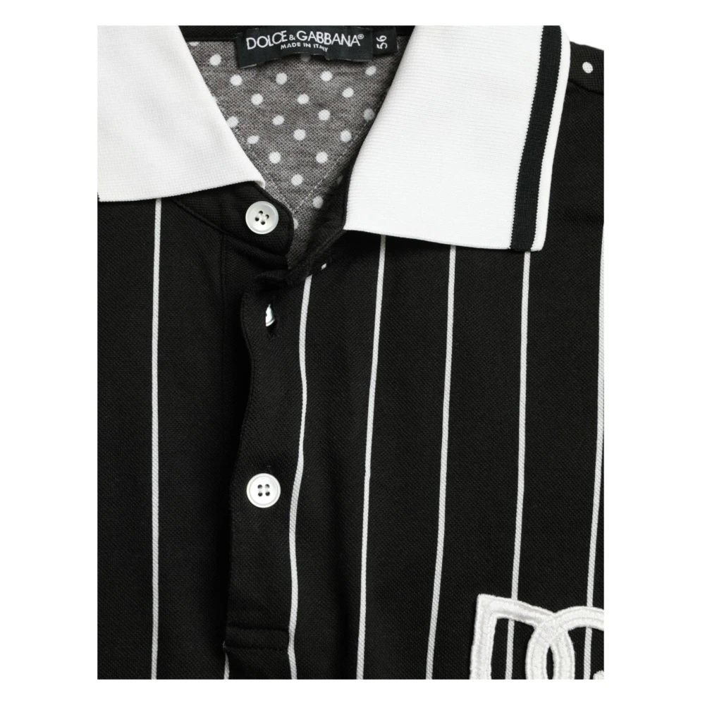 Dolce & Gabbana Polo Shirts Black Heren