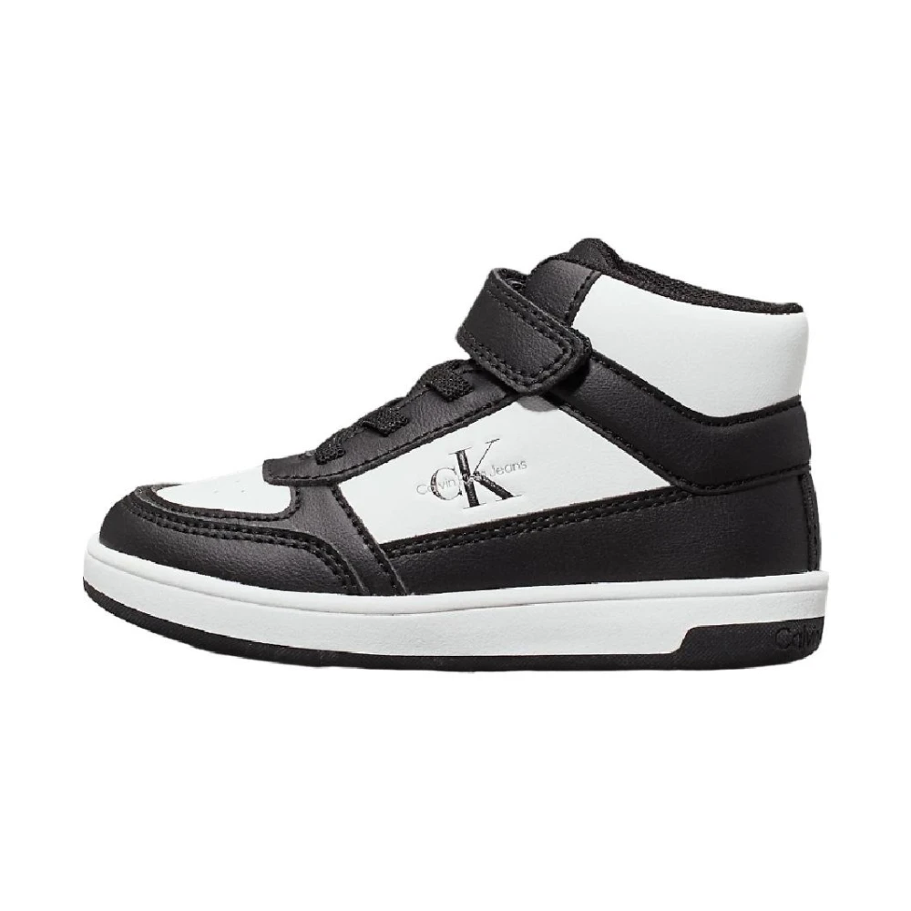 Calvin Klein Boys Black Velcro Sneaker - Kids Sneakers - 28 Eu - Kids