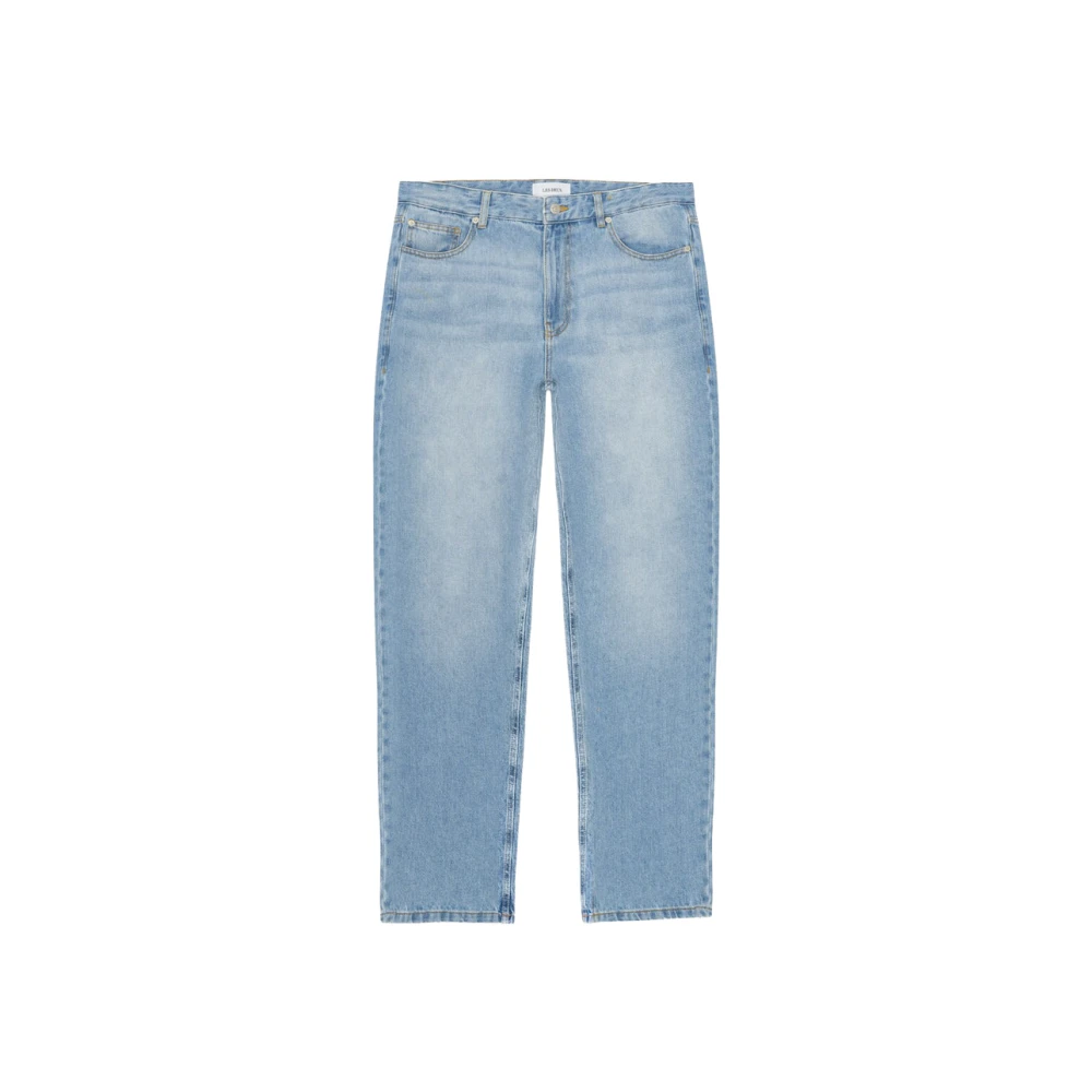Les Deux Blue Ryder Washed Denim Jeans - Male - Loose Fit Jeans - W32 - Jeans