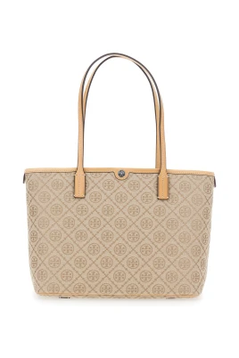 T Monogram Small Zip Tote