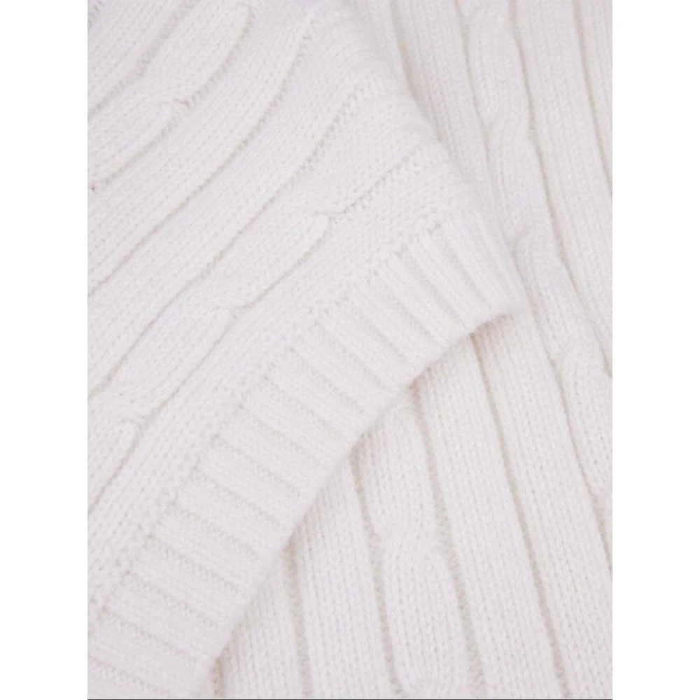 Stenströms V-neck Knitwear White Heren