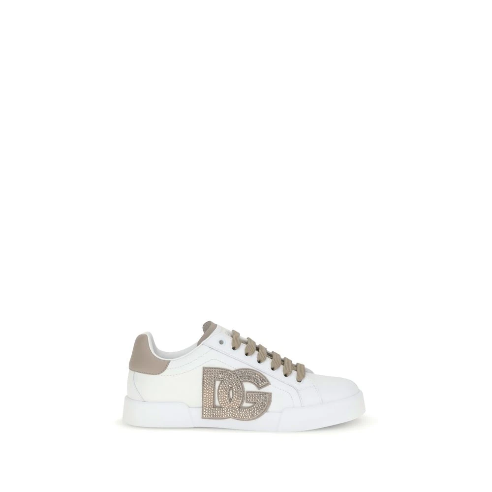 Dolce & Gabbana Damen Weiß Schuhe, 40 Eugröße:
