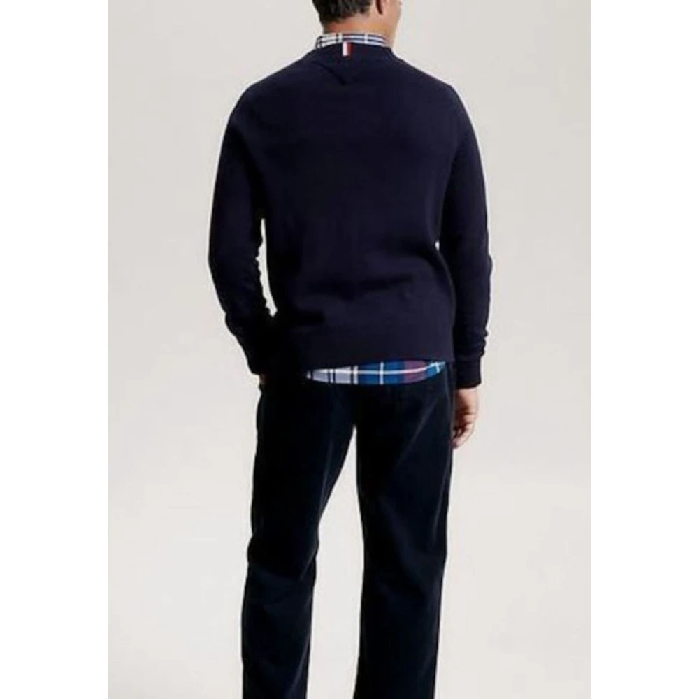Tommy Hilfiger Monogram Crew Neck Sweatshirt Blue Heren