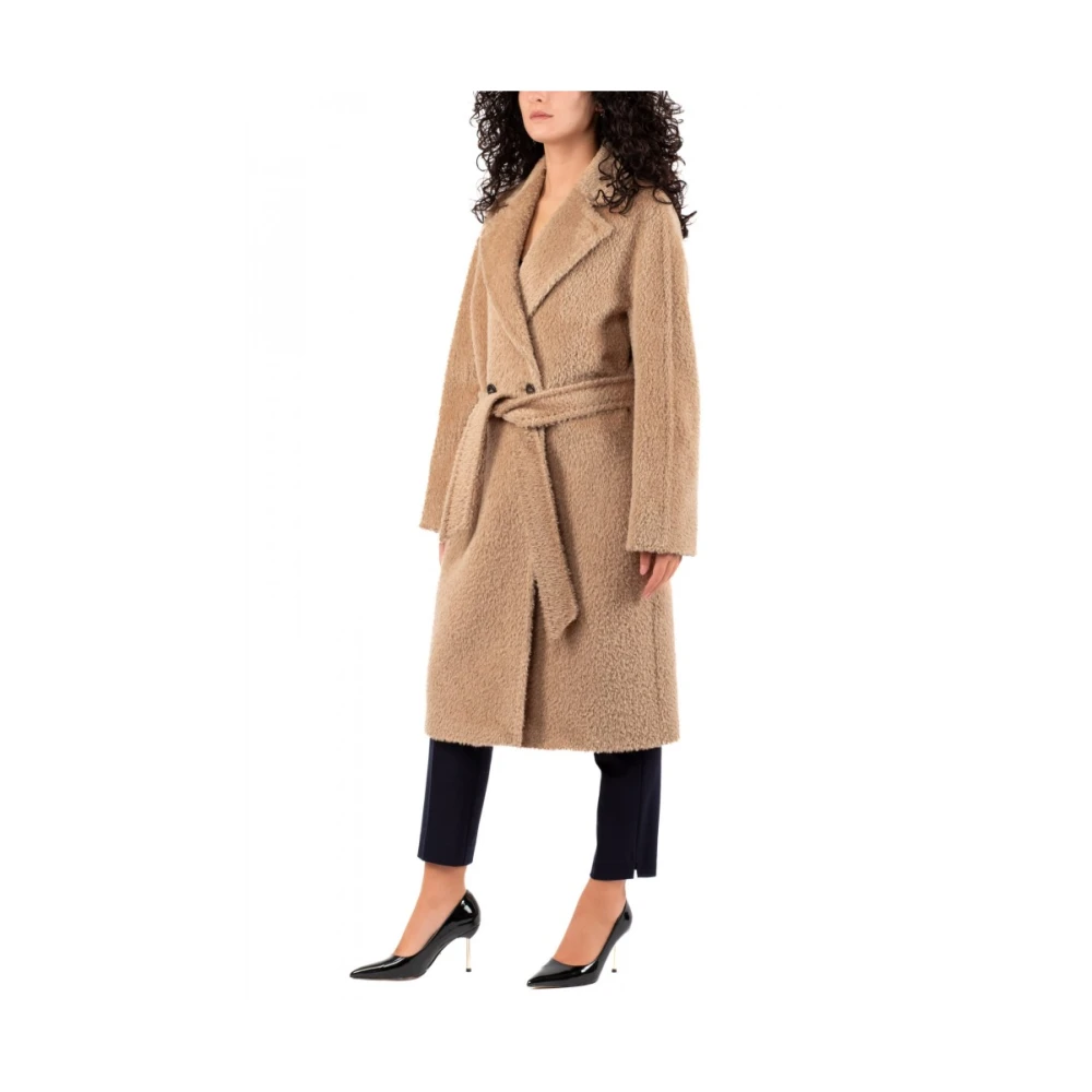 Max Mara Damesjas Stijlvol Klassiek Ontwerp Brown Dames