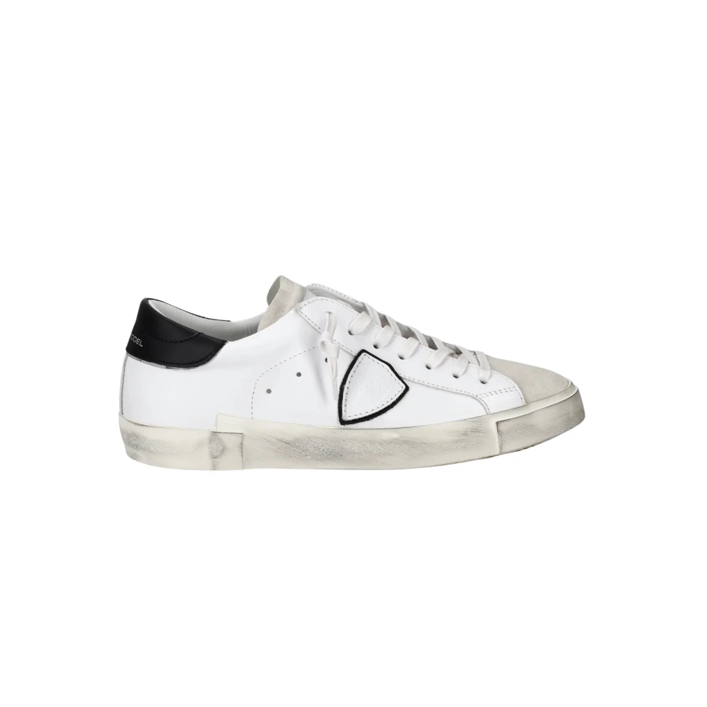 Philippe Model Men's White Sneakers, 6 Uk, Trainers