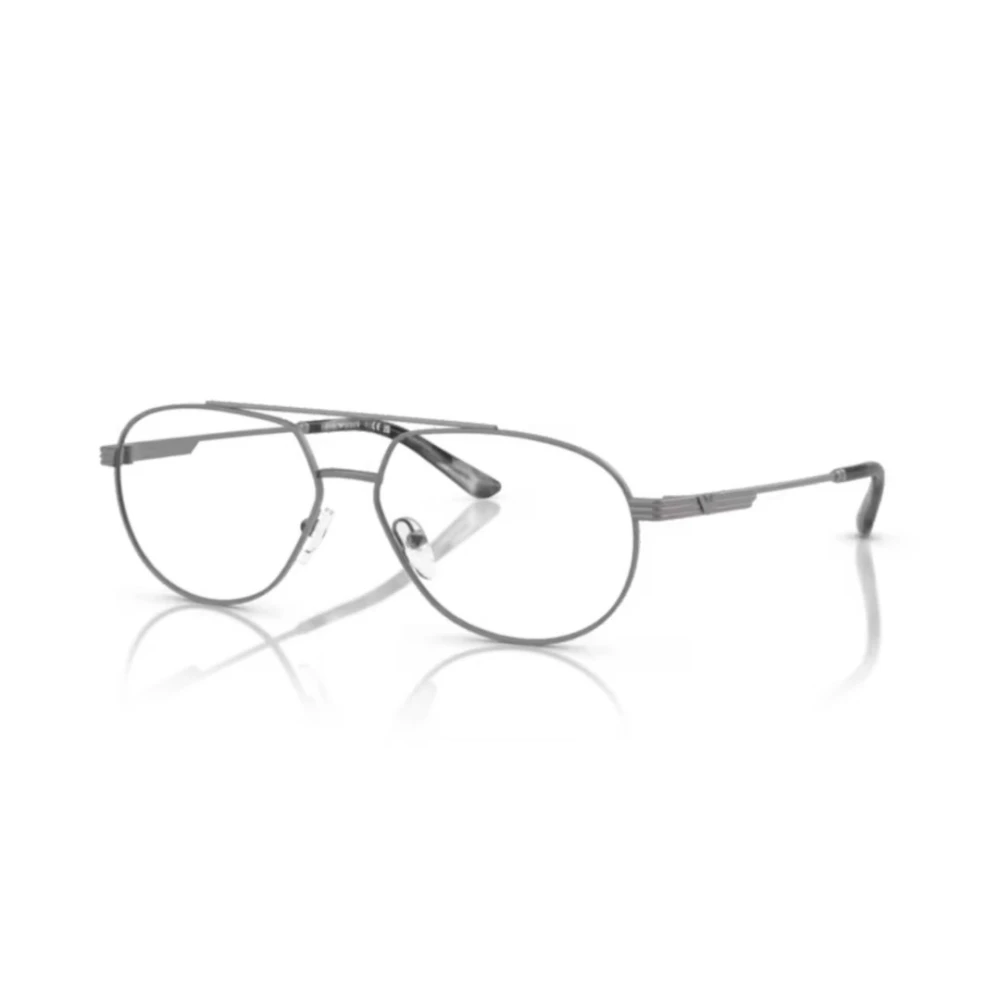 Emporio Armani Gray Ea1165 Aviator Frame - Unisex - Glasses - 56 Mm - Accessories