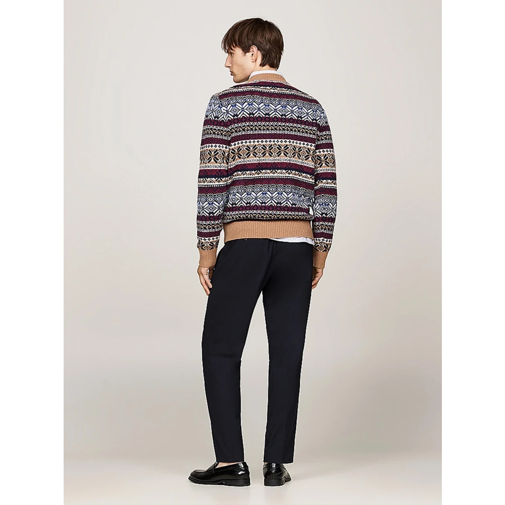 Tommy Hilfiger Fairisle Wolmix Geschenktrui Multicolor Heren