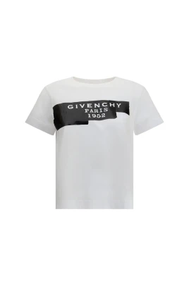 Bomull T-shirt med 3D tryck
