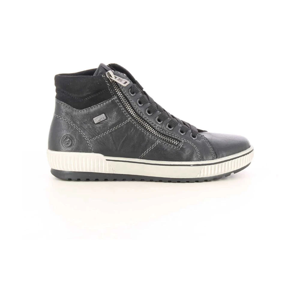 Remonte Zwarte Damesschoenen Stijlvol Model Dames Schoenen