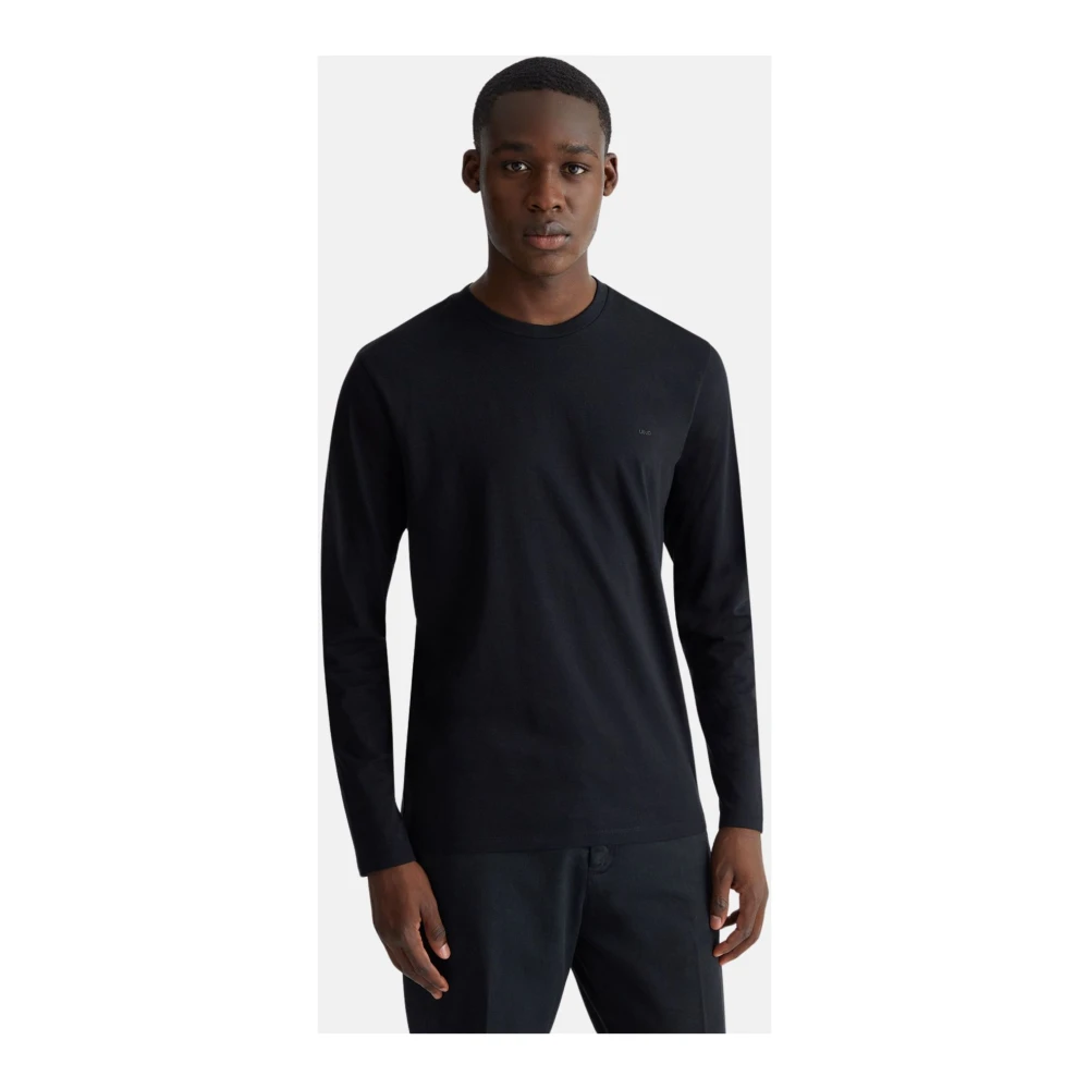 Liu Jo Stijlvolle Gebreide Kleding Black Heren