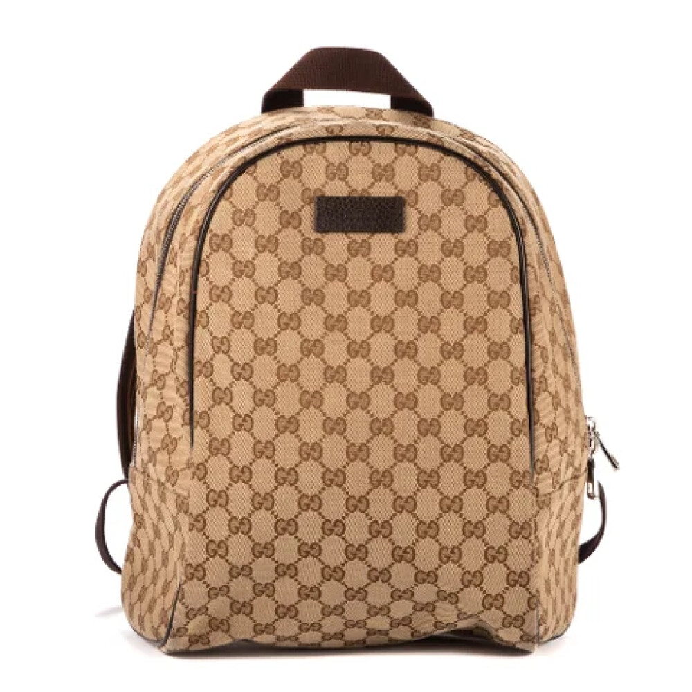 Gucci vintage outlet canvas backpack