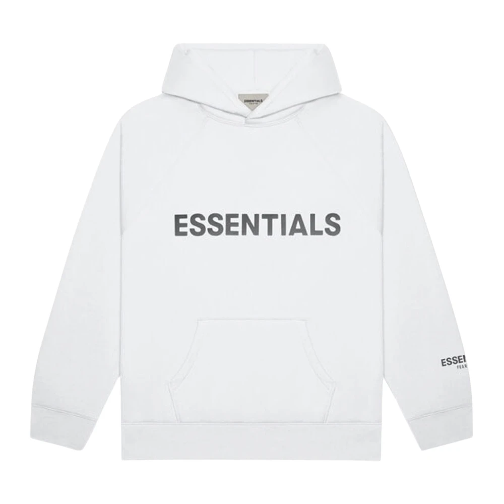 Fear Of God Witte Essentials Hoodie Limited Edition White Heren