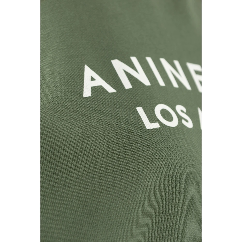 Anine Bing Alto hoodie Green Dames