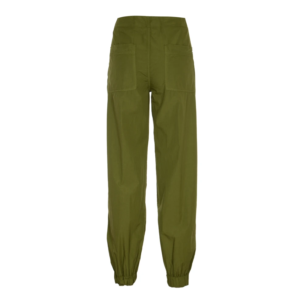 Dondup Wide Trousers Green Dames