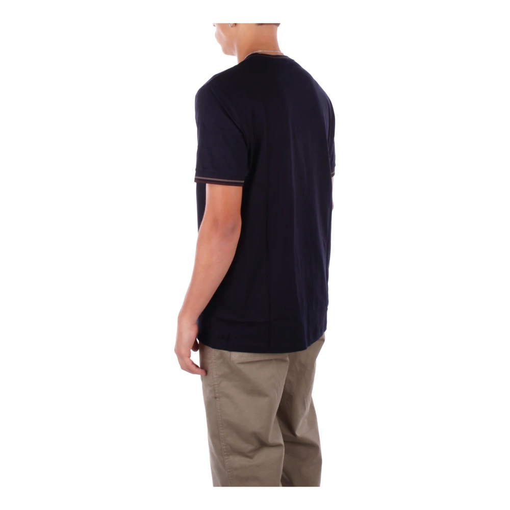 Fred Perry Logo Front T-shirts en Polo's Black Heren