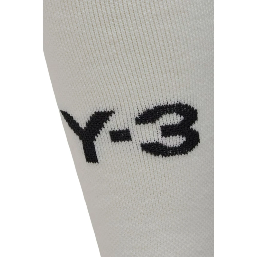 Y-3 Match Away Socks in Cwhite White Heren
