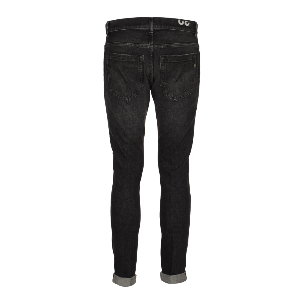 Dondup Zwarte George Jeans Black Heren
