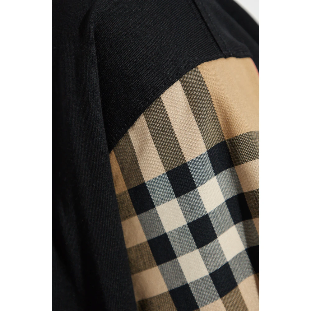 Burberry Katoenen T-shirt Black Dames