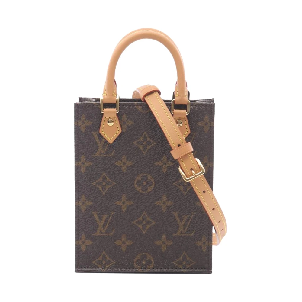 Louis Vuitton Vintage Women's Brown Pre-Owned Vintage Monogram Satchel Bag
