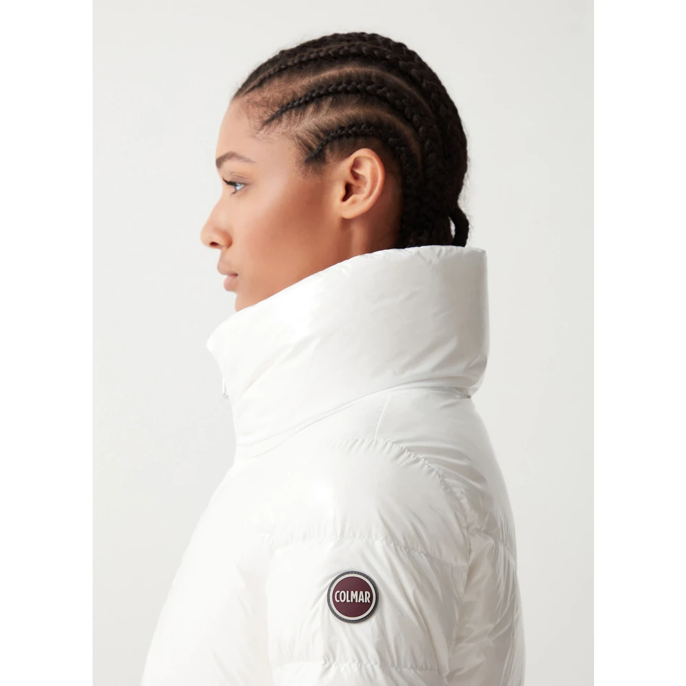 Colmar Korte Glanzende Donsjas White Dames