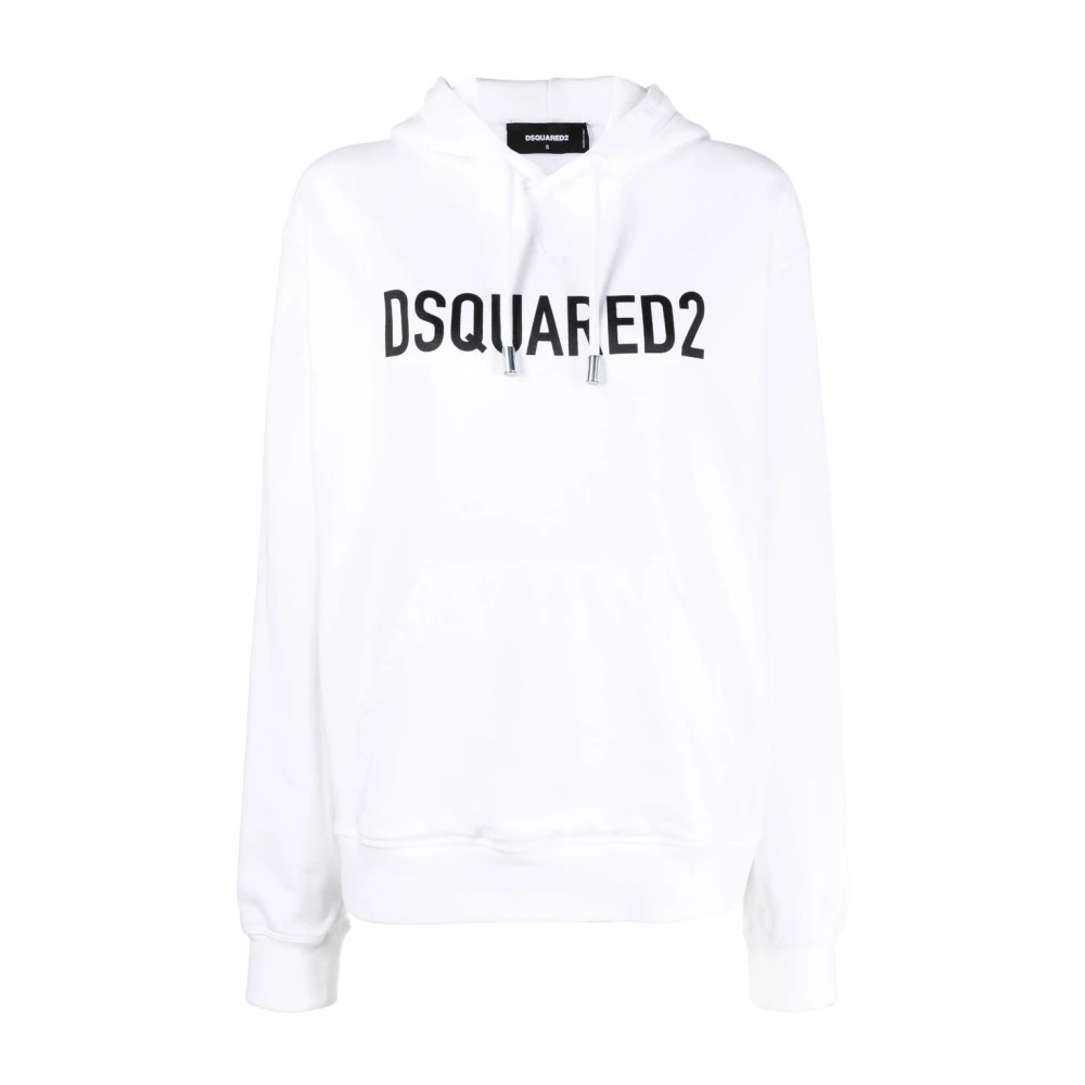 Dsquared2 Hoodies White Dames