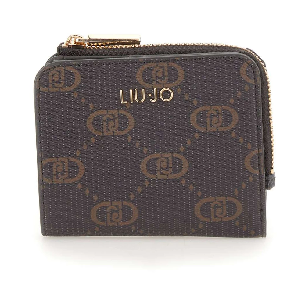 Liu Jo Caliwen Koffie Portemonnee met Logoprint Brown Dames