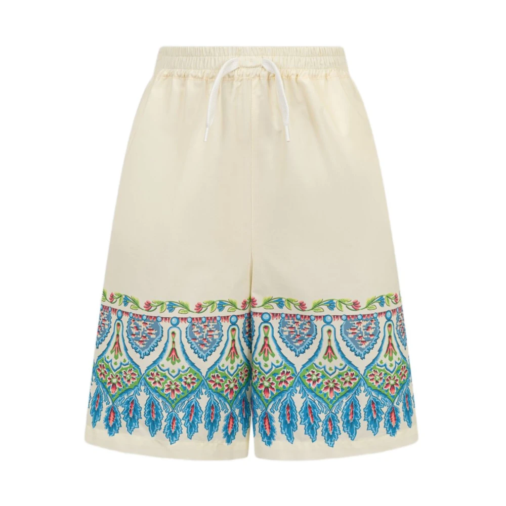 Etro Boys Multicolor Shorts, 6 Y, Paisley-Print Bermuda Shorts