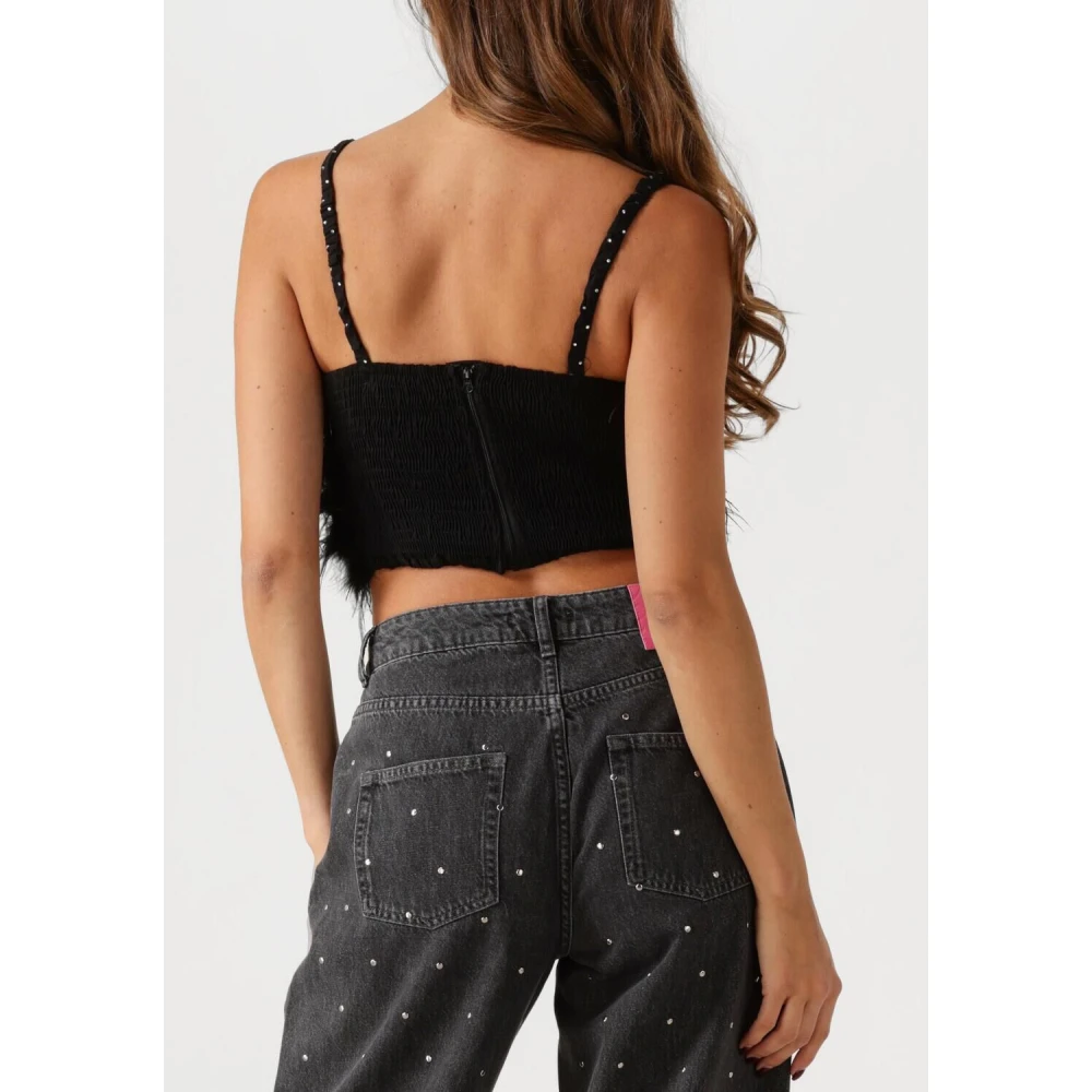 Harper & Yve Veelzijdige Isabella-Ss Top Black Dames