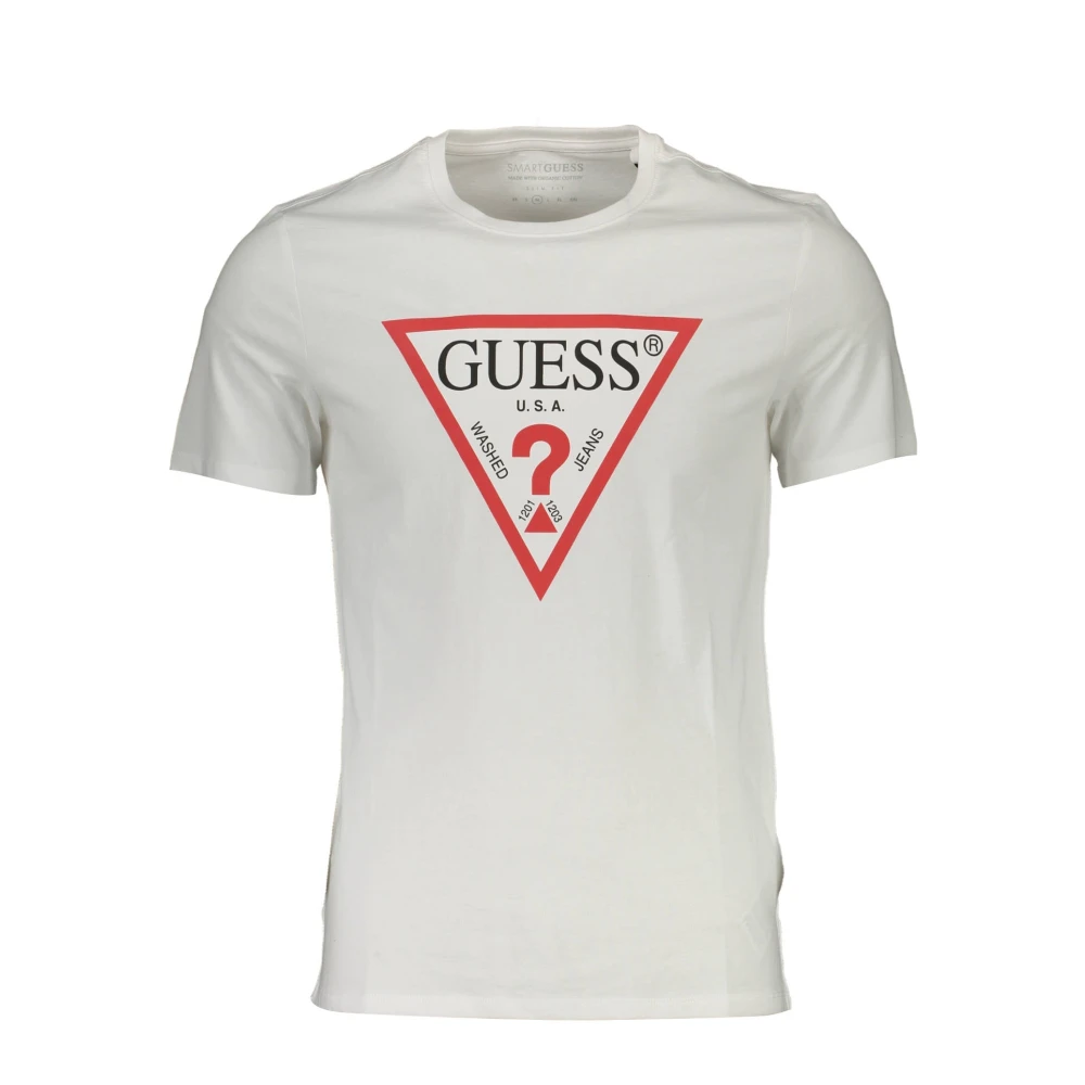 Guess - Tops > T-Shirts - White - Guess - Modalova