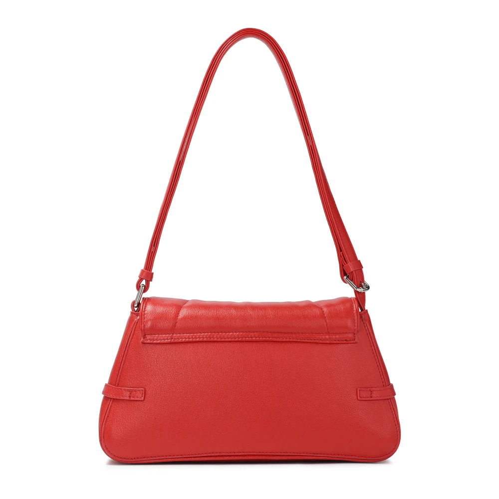 Kazar Studio Rode handtas met een unieke vorm Red Dames