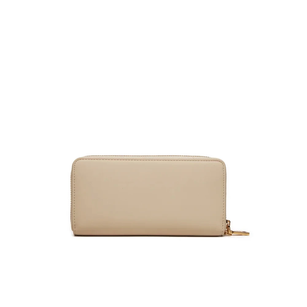 Love Moschino Ivoor Portemonnees voor Vrouwen Beige Dames