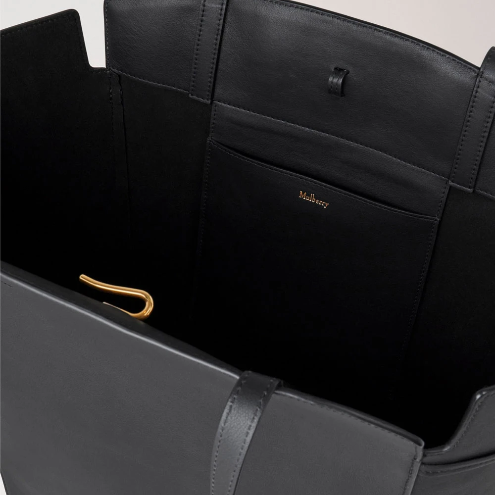 Mulberry Clovelly Tote Zwart Black Dames