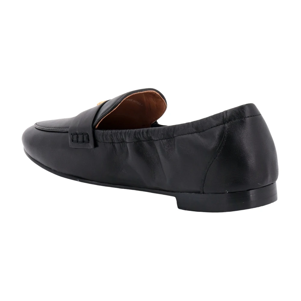 TORY BURCH Leren loafers voor dames Black Dames