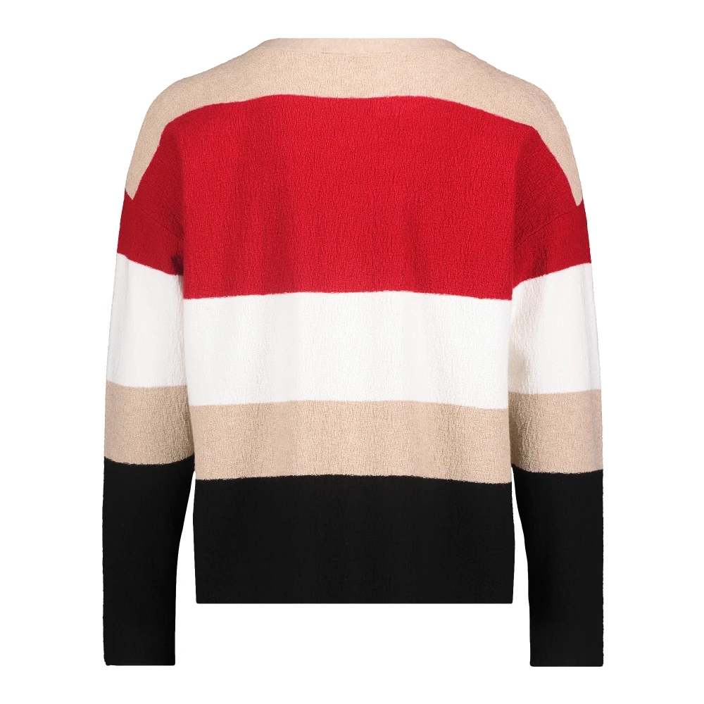 Betty & Co Gestreepte Gebreide Trui Multicolor Dames