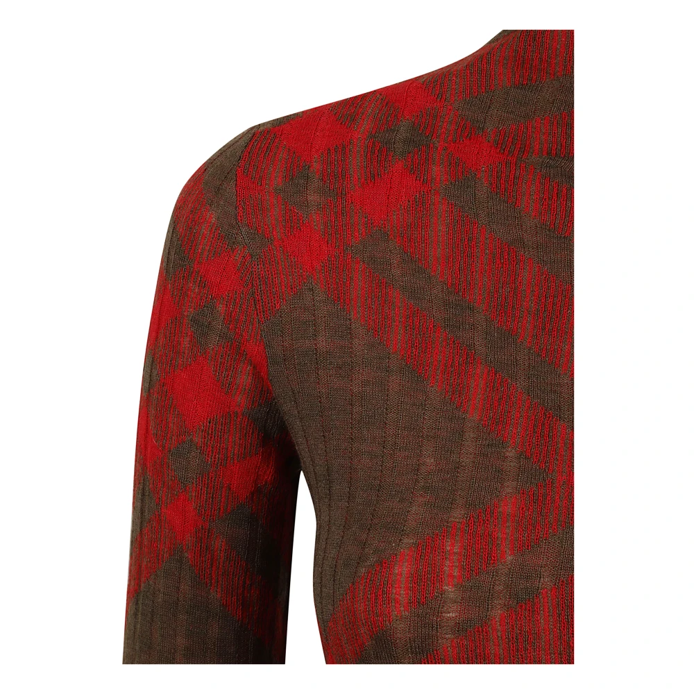 Burberry Elegante Jurken Collectie Red Dames