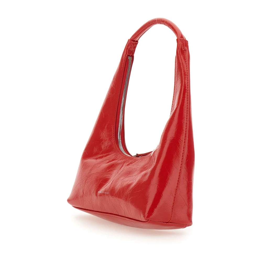 Marge Sherwood Rode leren Hobo schoudertas Red Dames