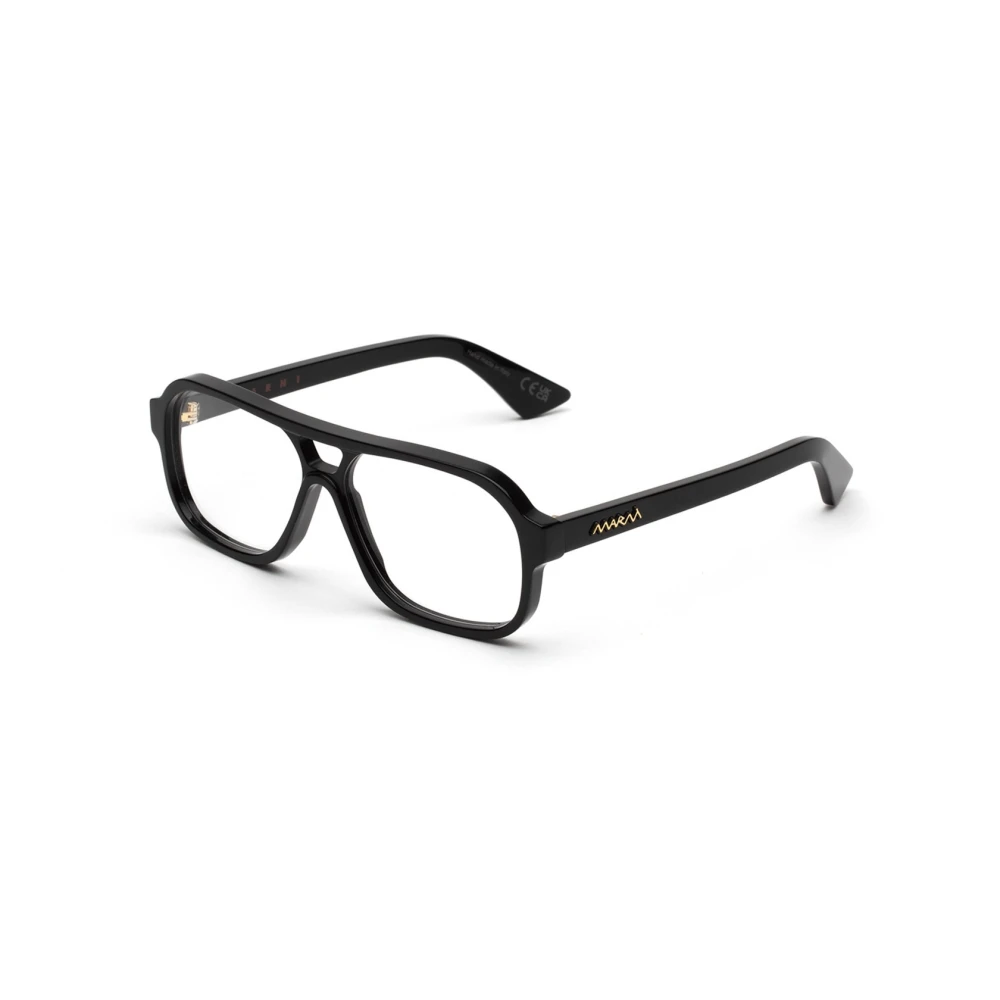 Marni Unisex Black Glasses, 57 Mm, Moziqui Eyeglasses