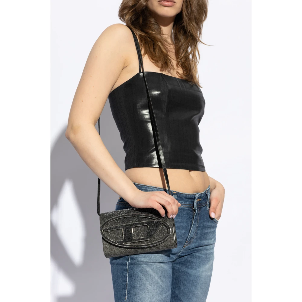 Diesel Riemportemonnee 1DR Black Dames