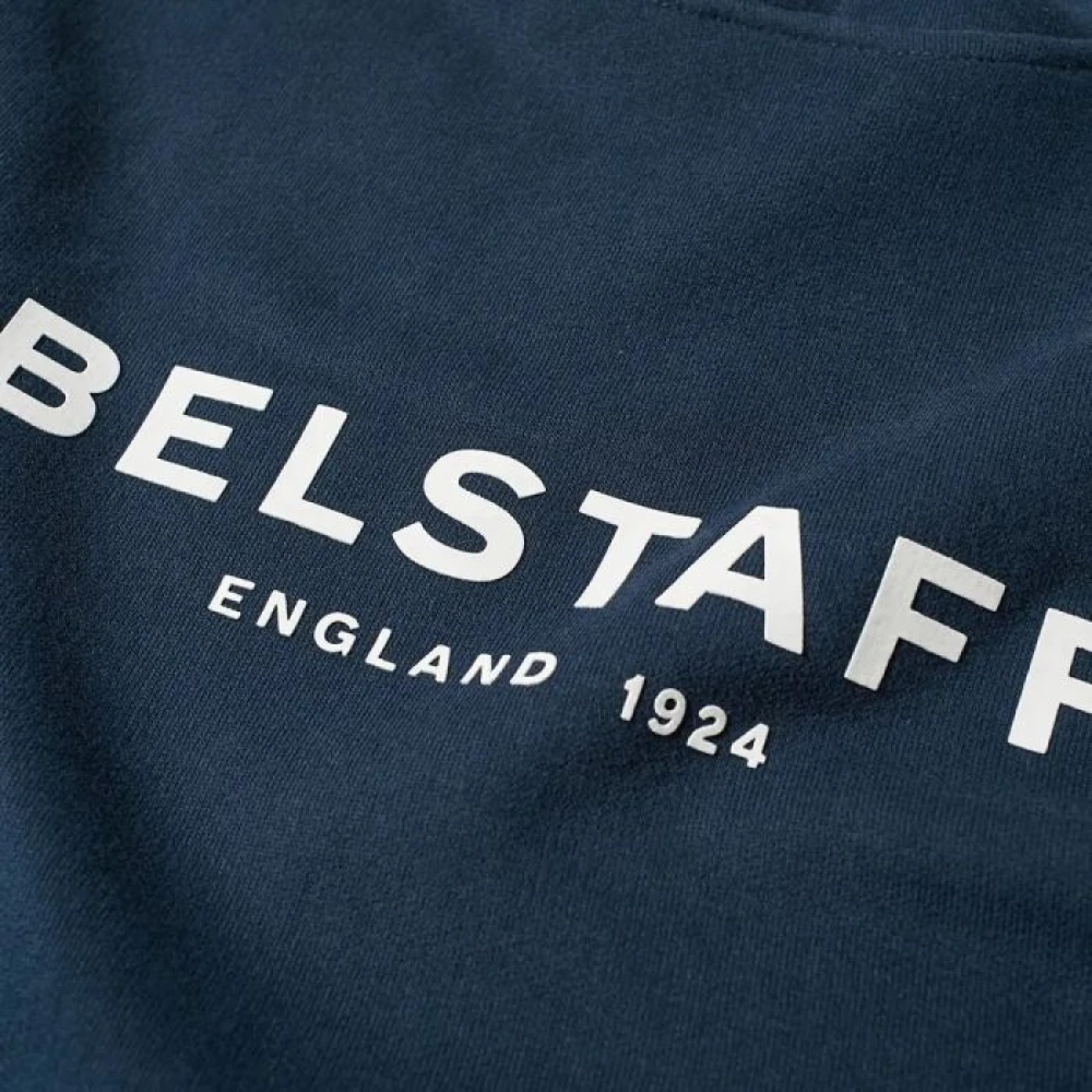 Belstaff 1924 Hoodie Blue Heren