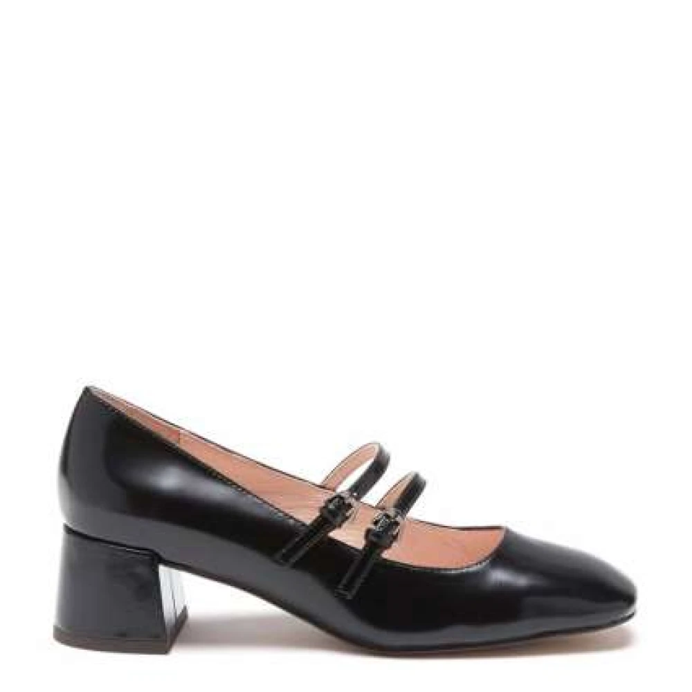 Coccinelle Elegante Mary Jane schoenen met gespdetail Black Dames
