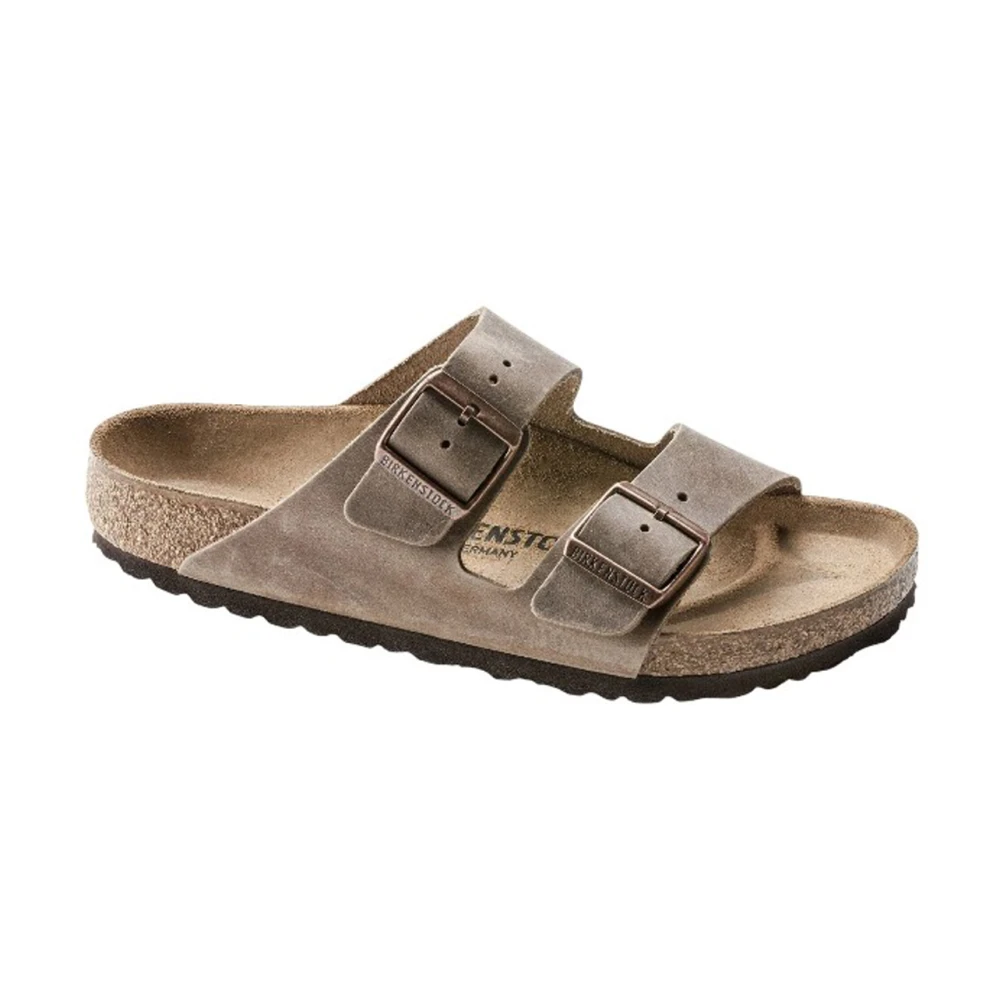 Birkenstock Men's Brown Arizona Narrow Fit - Sliders - 11 Uk - Shoes