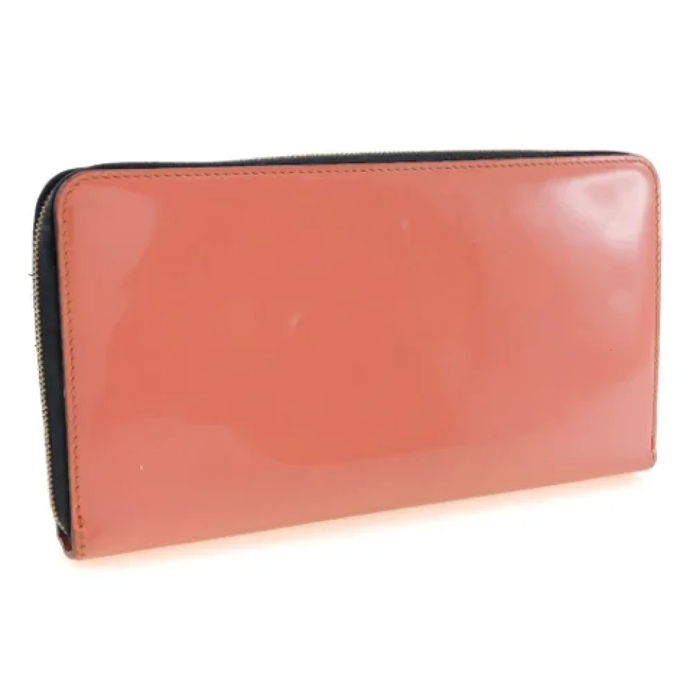 Celine Vintage Pre-owned Leather wallets Pink Dames