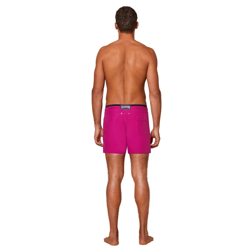 Vilebrequin Heren Bicolor Zwembroek Purple Heren