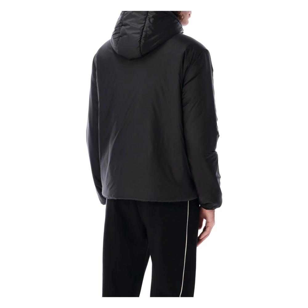 Emporio Armani EA7 Zwarte Pufferjas Aw24 Black Heren